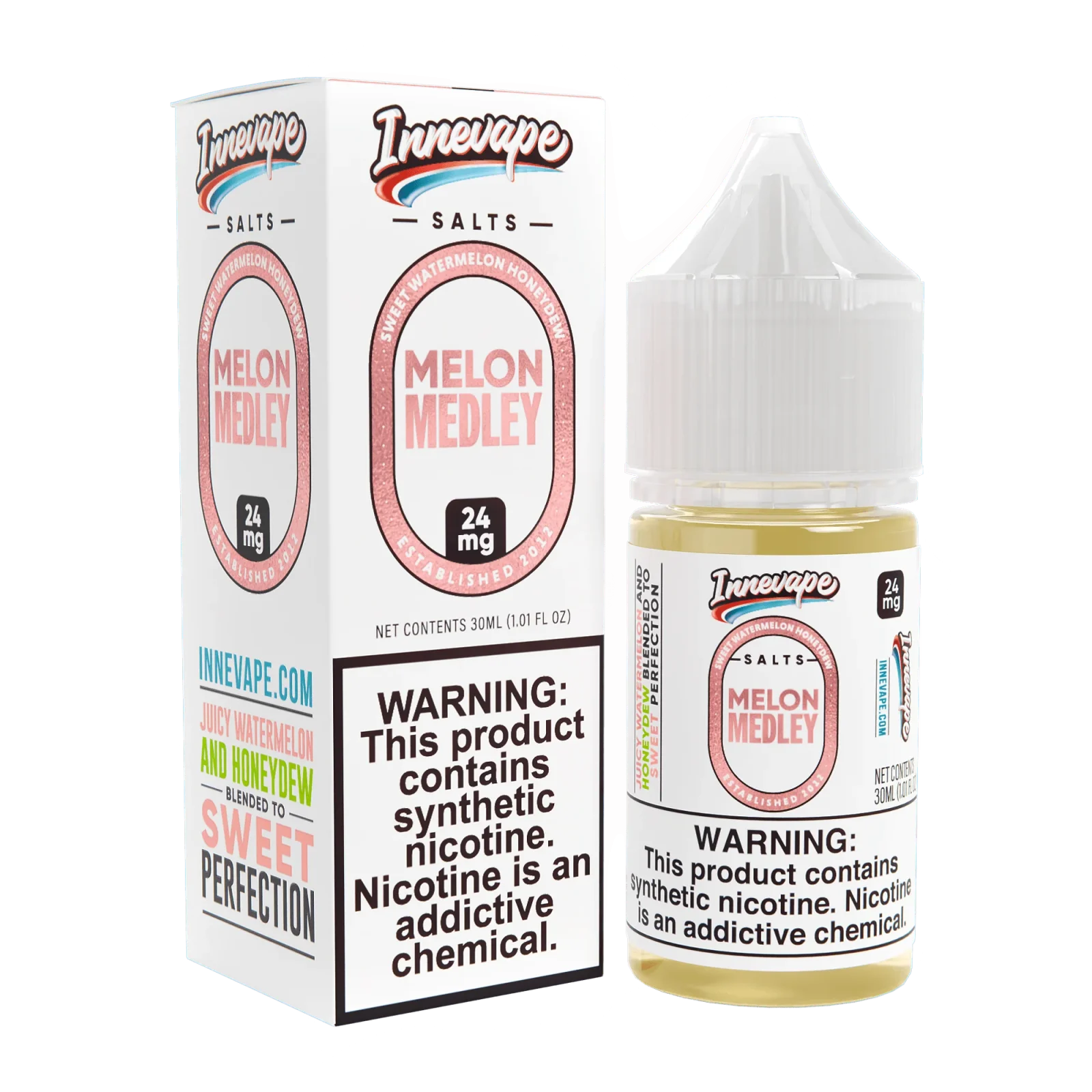 Melon Medley SALT - Innevape E-Liquids - 30mL