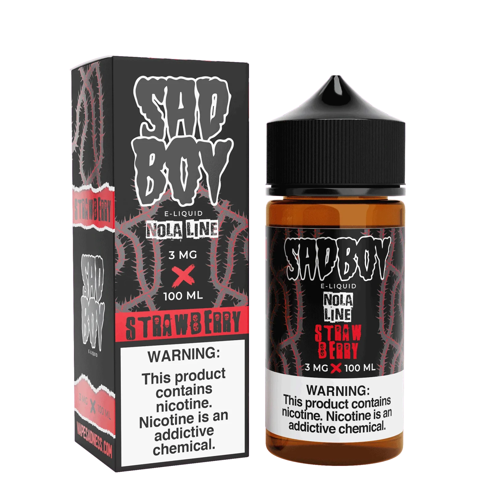 Strawberry Nola - Sadboy - 100mL