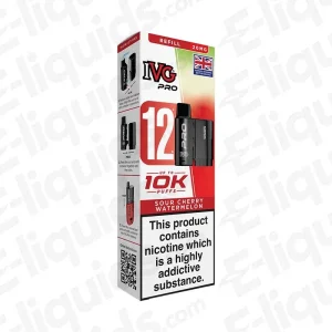 IVG Pro 12 20mg Sour Cherry Watermelon Prefilled Pod
