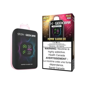 STLTH x GeekBar 80K Disposable Vape - Poppin' Classic Ice