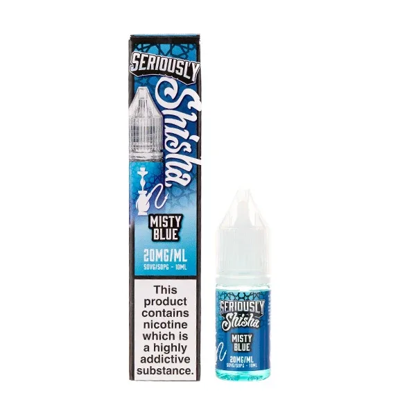 Misty Blue Nic Salt E-Liquid by Seriously Shisha