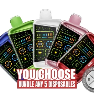 [5-Pack] RAZ RX50K Disposable Bundle
