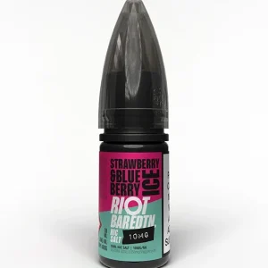 Strawberry Blueberry Ice Nic Salt E-Liquid - Riot Bar Edition