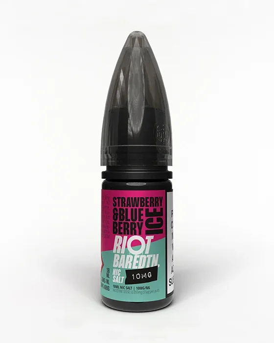 Strawberry Blueberry Ice Nic Salt E-Liquid - Riot Bar Edition
