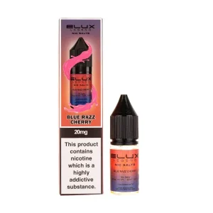 Blue Razz Cherry Nic Salt E-Liquid by Elux Legend