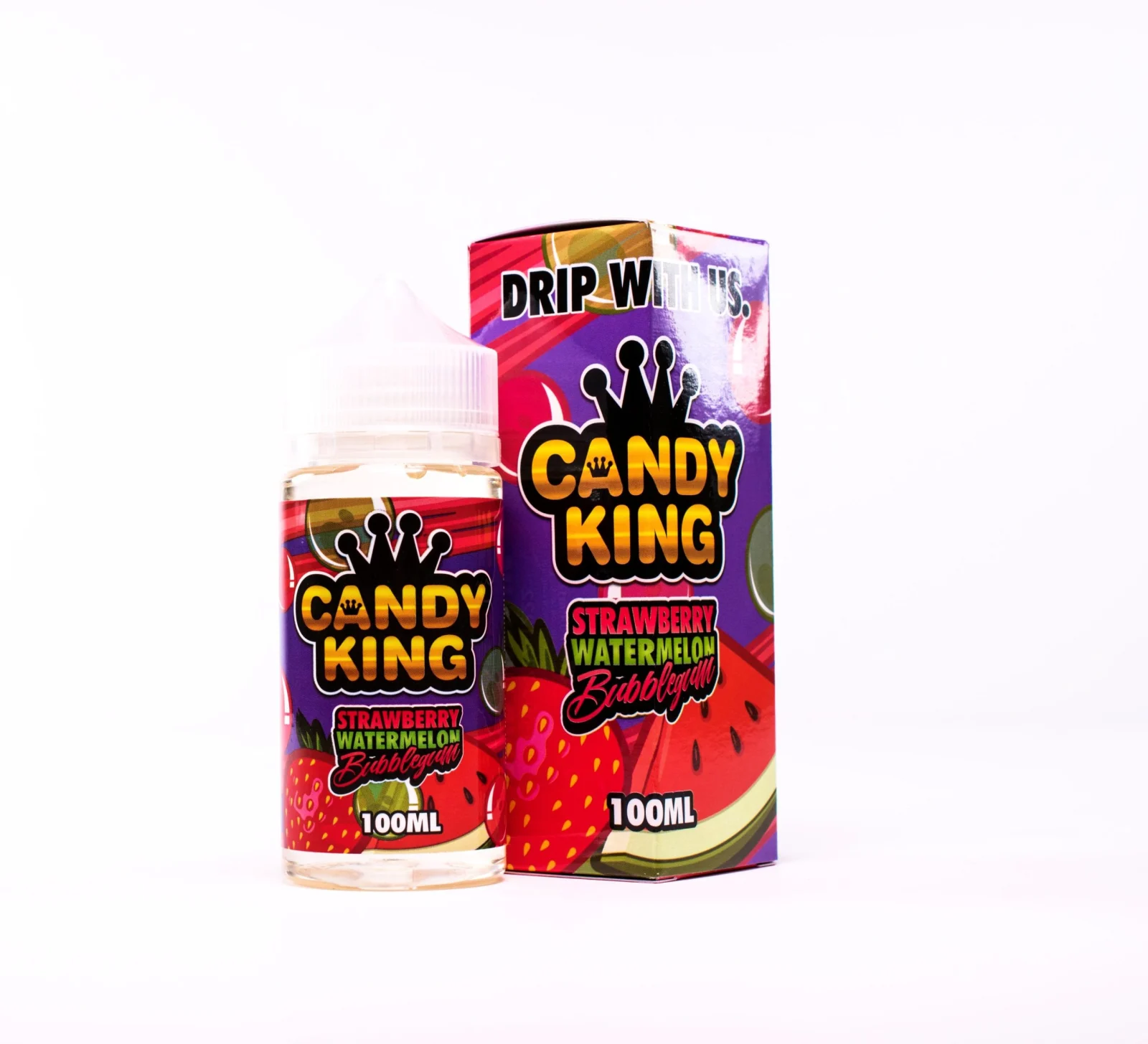 Strawberry Watermelon by Candy King eJuice - 100mL