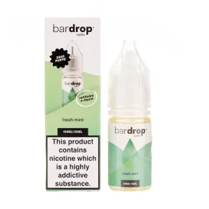 Fresh Mint Nic Salt E-liquid by Bar Drop