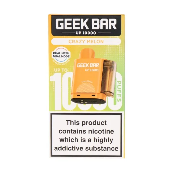 Crazy Melon UP 10000 Prefilled Pod + Refill by Geek Bar