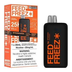 FEED Freez 25K Disposable Vape Device - Strawnana 20ml