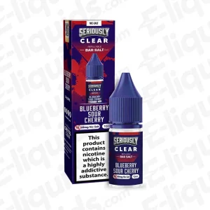 Seriously Clear Blueberry Sour Cherry Nic Salt