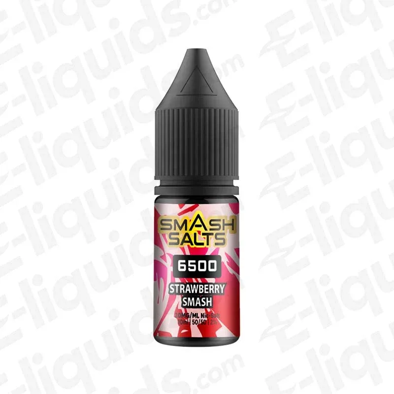 Smash Salts 6500 Strawberry Smash Nic Salt - Image 2
