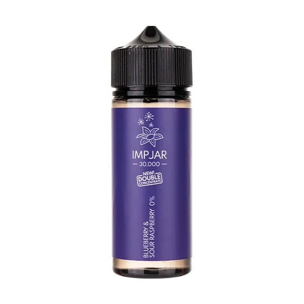 Blueberry & Sour Raspberry 100ml (50/50) Shortfill E-Liquid by Imp Jar