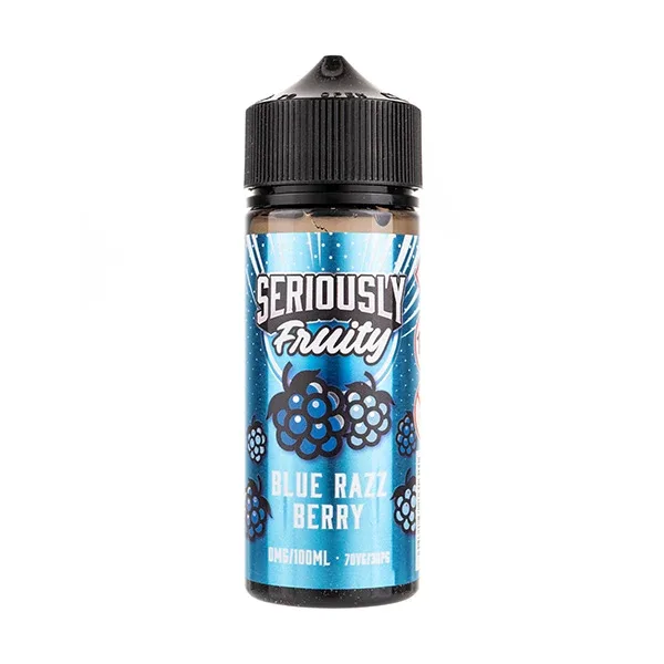 Blue Razz Berry 100ml Shortfill E-Liquid by Seriously Fruity