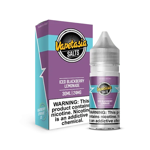 ICED Blackberry Lemonade SALT - Vapetasia - 30mL