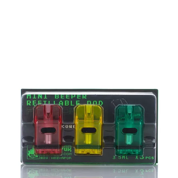 WIZVAPOR Mini Beeper 2.0 Replacement Pods (DISCONTINUED) - Image 2