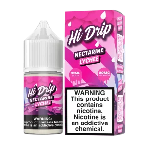 Nectarine Lychee SALT - Hi Drip - 30mL