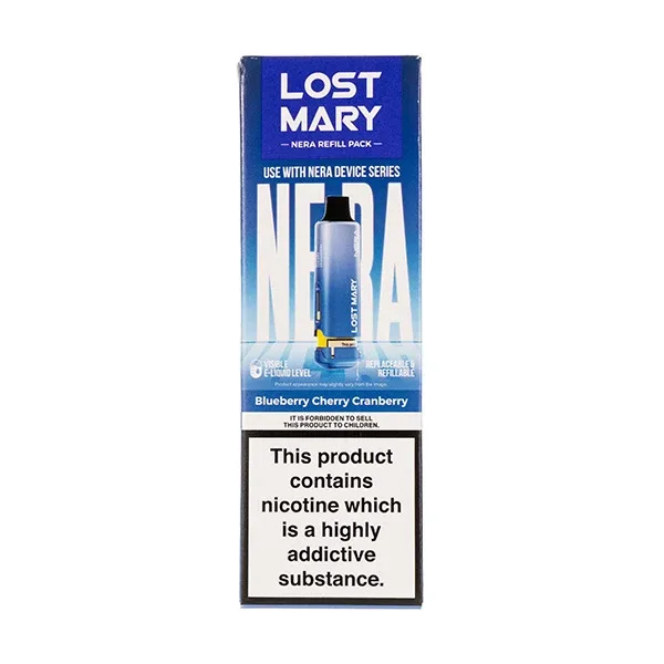 Blueberry Cherry Cranberry Nera 15k Prefilled Pod + Refill by Lost Mary
