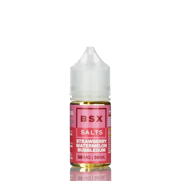 BSX Vapor Salt Nic - Strawberry Watermelon Bubblegum - 30ml