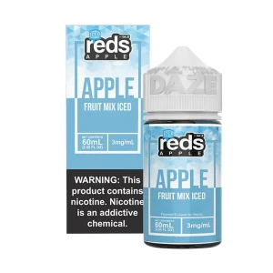 Reds E-Juice Apple Fruit Mix Iced
