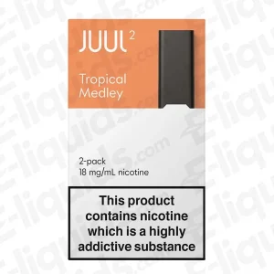 JUUL 2 Tropical Medley Prefilled Pods 2 Pack