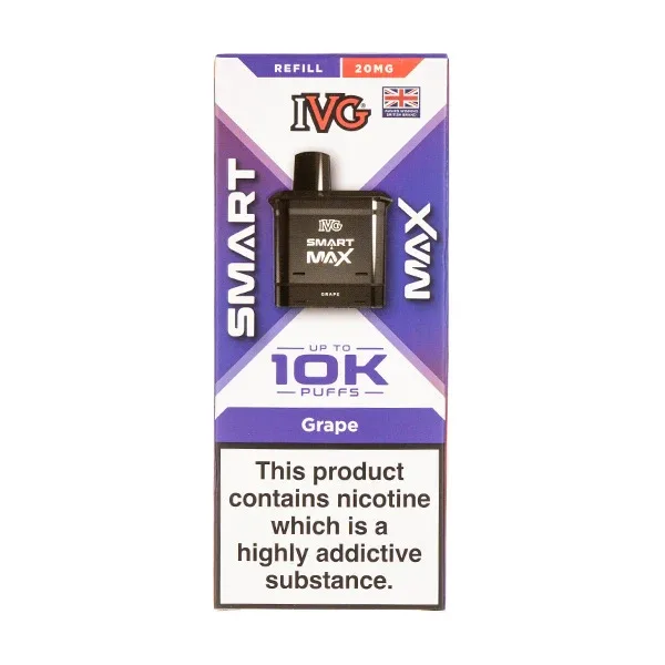 Grape Smart Max Prefilled Pod + Refill by IVG - Image 2