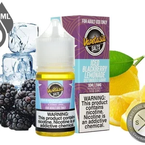 Iced Blackberry Lemonade Vapetasia Salt 30ml