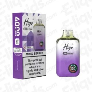 Higo BB 4000 Mixed Berries Prefilled Pod Kit