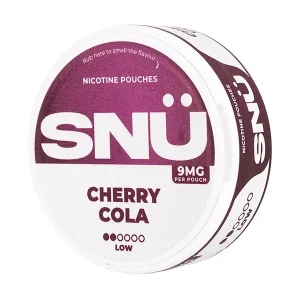 Cherry Cola Nicotine Pouches by SNÜ