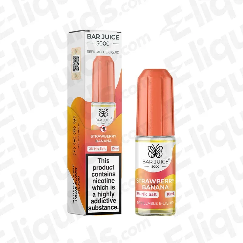 Bar Juice 5000 Strawberry Banana Nic Salt - Image 2