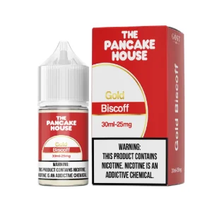 Gold Biscoff Pancake House Salts 30mL