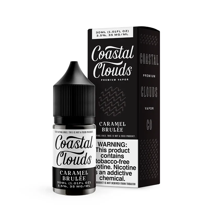Caramel Brulee SALT - Coastal Clouds - 30mL