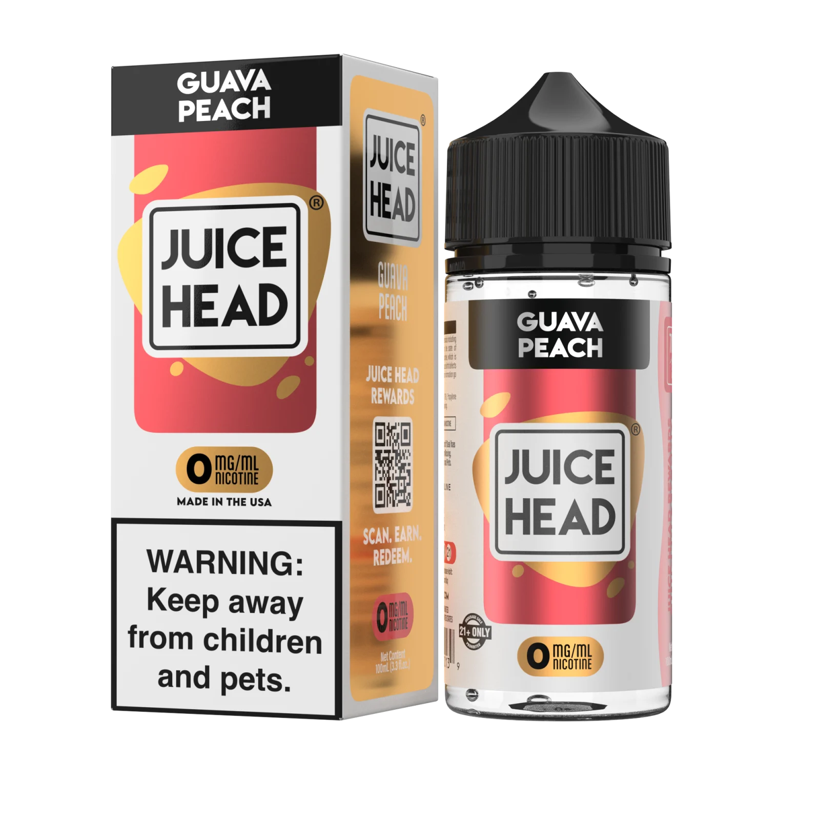 Juice Head Guava Peach eJuice