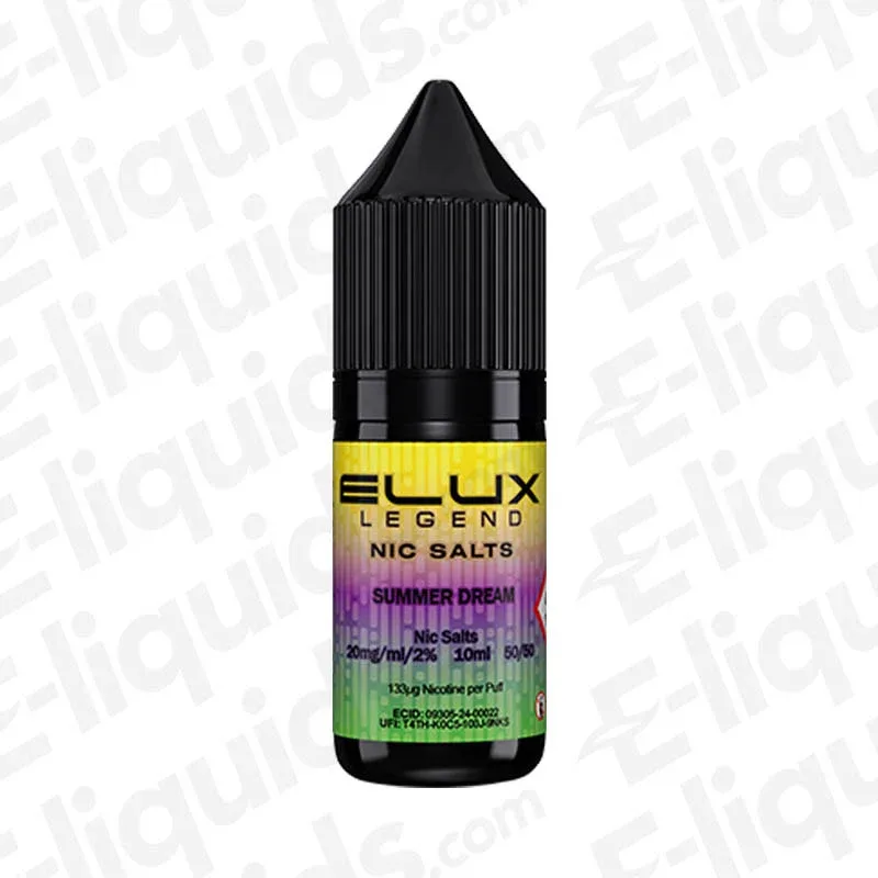 Elux Legend Summer Dream Nic Salt