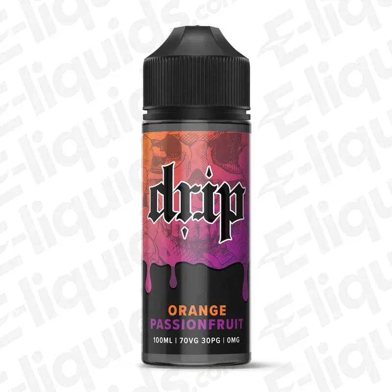 Drip Orange Passionfruit 100ml Shortfill Vape Juice