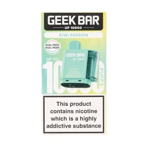 Kiwi Passion UP 10000 Prefilled Pod + Refill by Geek Bar