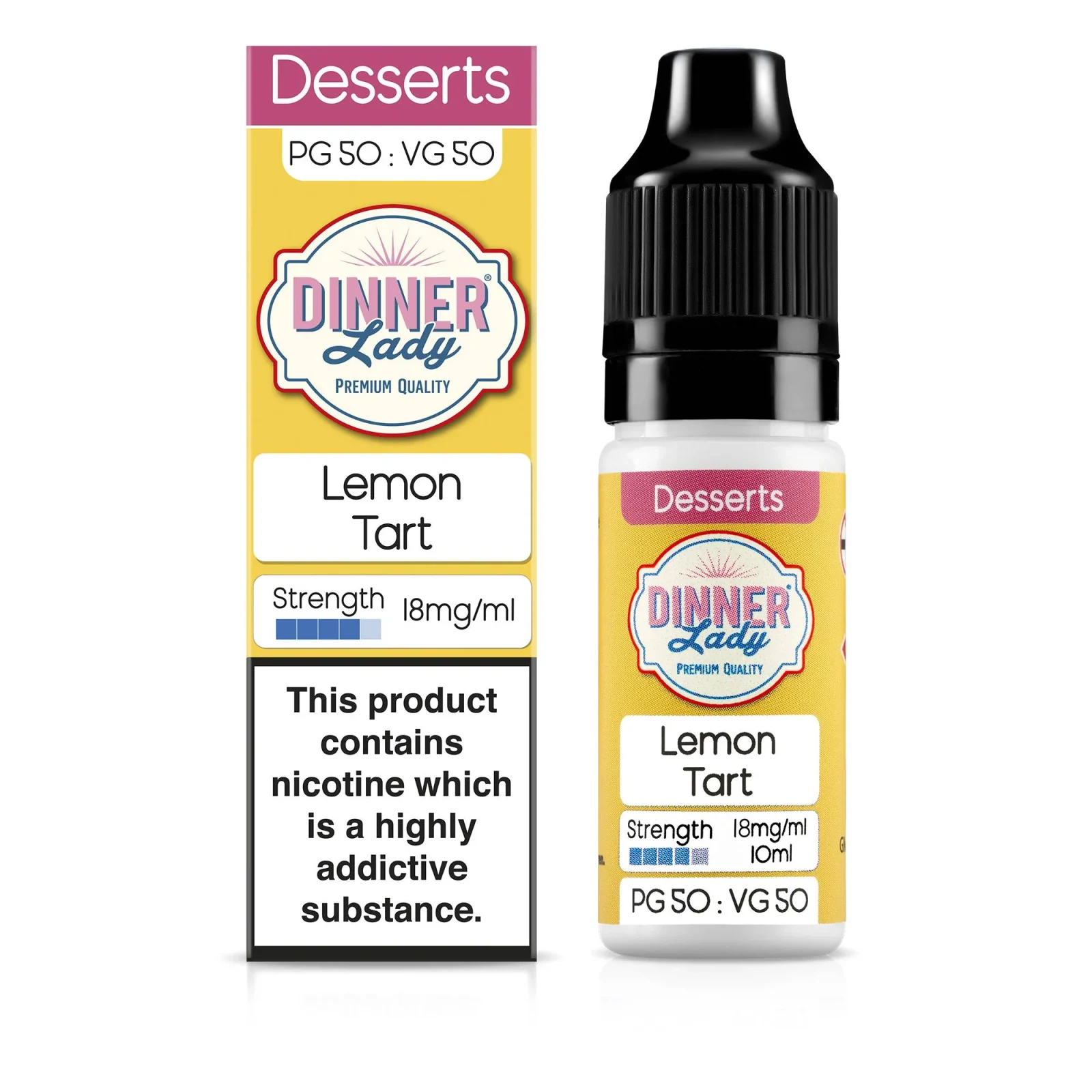 Lemon Tart 50:50 10ml E-Liquid - Image 2