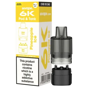 88Vape 6K Pineapple Ice Refill Pack