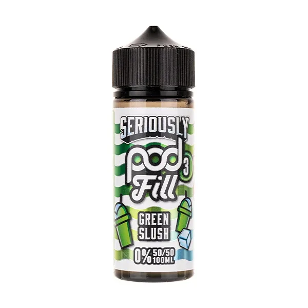 Green Slush 100ml (50/50) Shortfill by Seriously Pod Fill 3