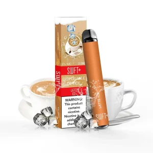 SWFT Plus + Bar 5% Disposable Device, Latte Ice