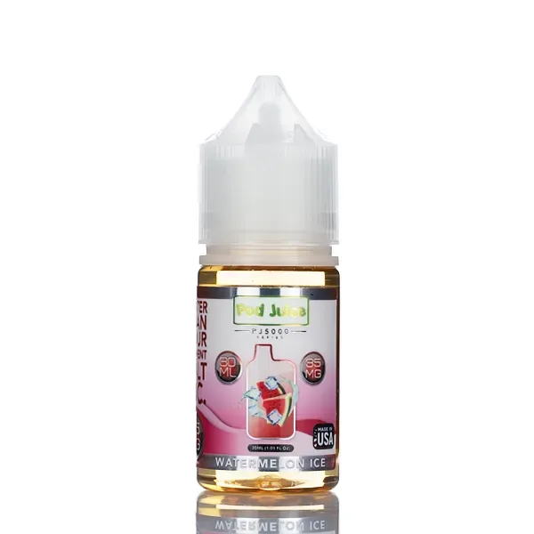 Pod Juice Salt PJ5000 - Watermelon Ice - 30ml
