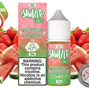 Watermelon Strawberry SKWEZED SALT 30ml
