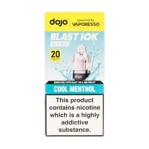 Cool Menthol Dojo Blast 10K Prefilled Pod + Refill by Vaporesso