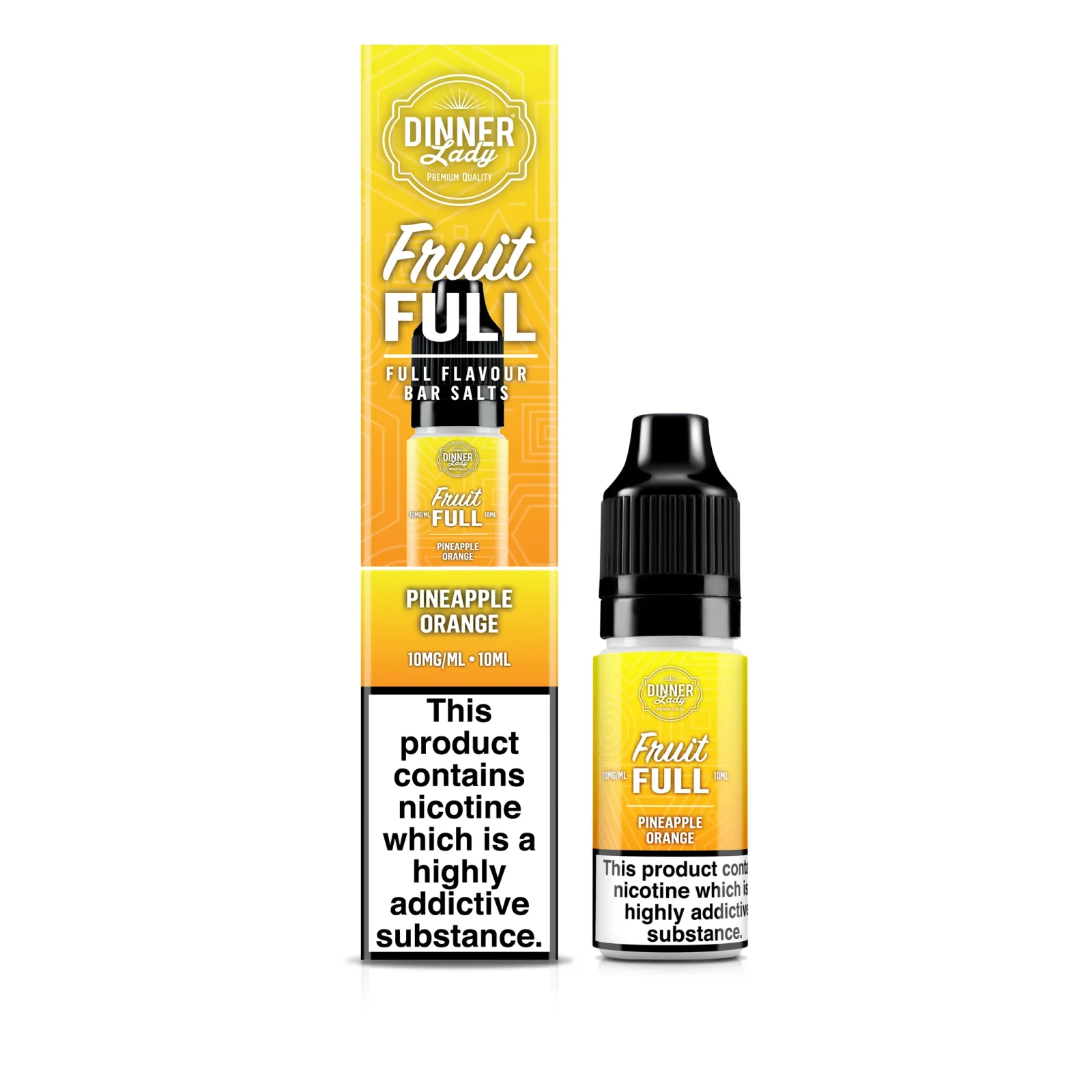 Dinner Lady FruitFull - Pineapple Orange Bar Salt E-Liquid - Image 2