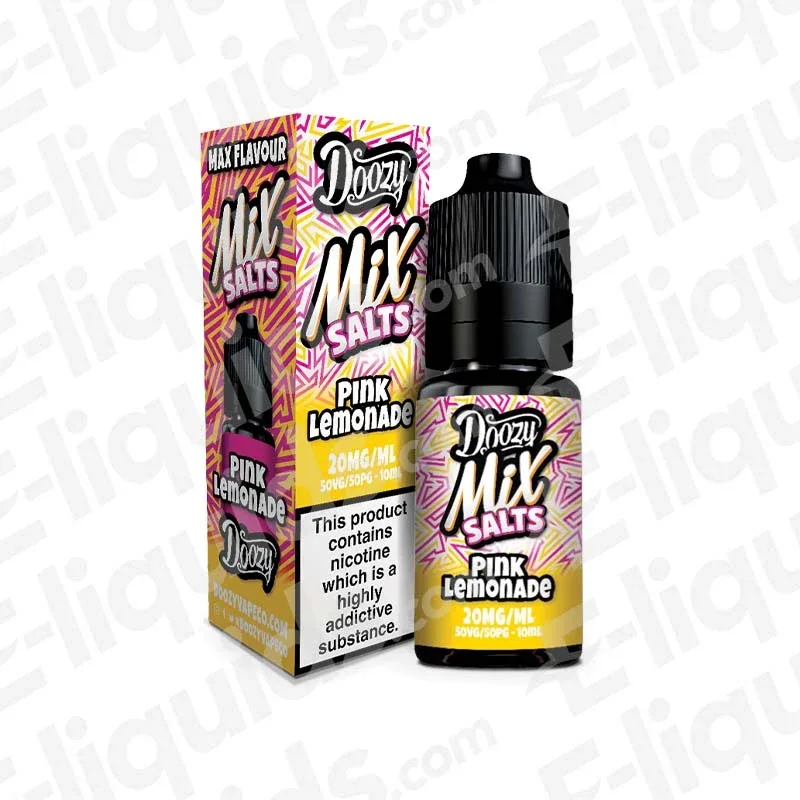 Doozy Vape Co Pink Lemonade Nic Salt
