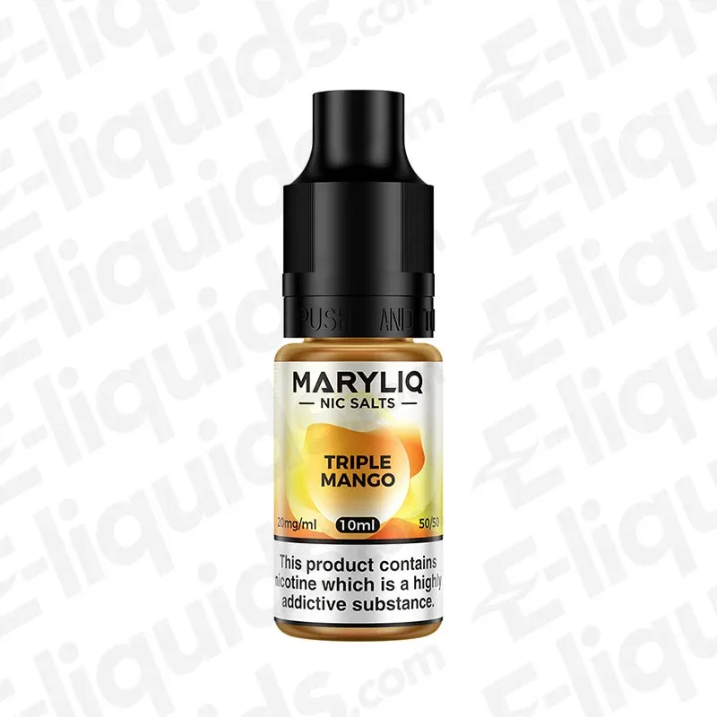 Triple Mango Nic Salt Vape Juice by Maryliq