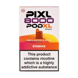 Grape Peach (Starmix) Pixl 8000 Prefilled Pod + Refill Pack