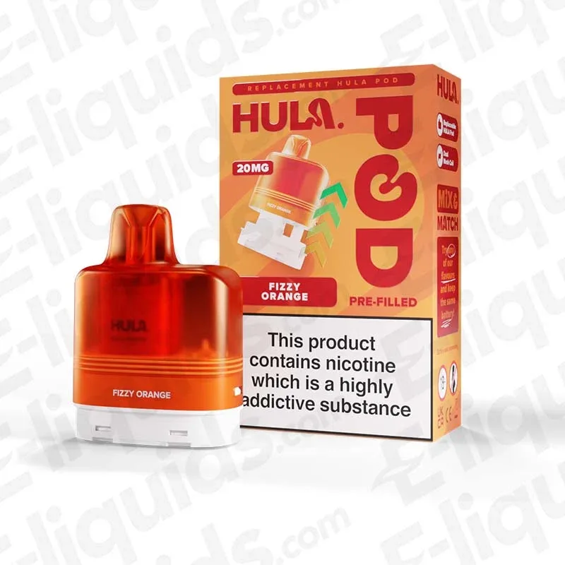 HULA Fizzy Orange Prefilled Pod