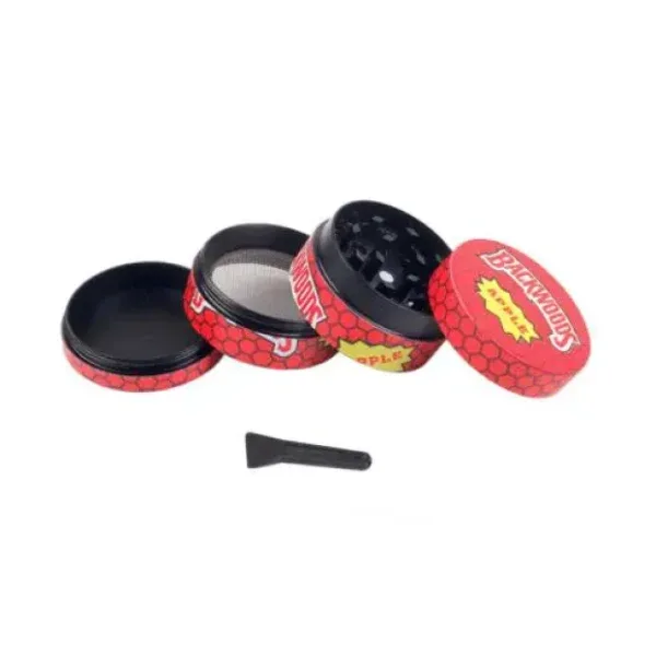 Backwoods 63mm 4 Part Zinc Alloy Herb Grinder - Image 2