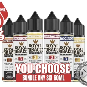 Royal Tobacco E-Juice Bundle 6x60ml (360ml)