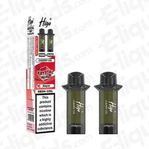 Higo Krystal Pro 600 Cherry Ice Prefilled Pods 2 Pack